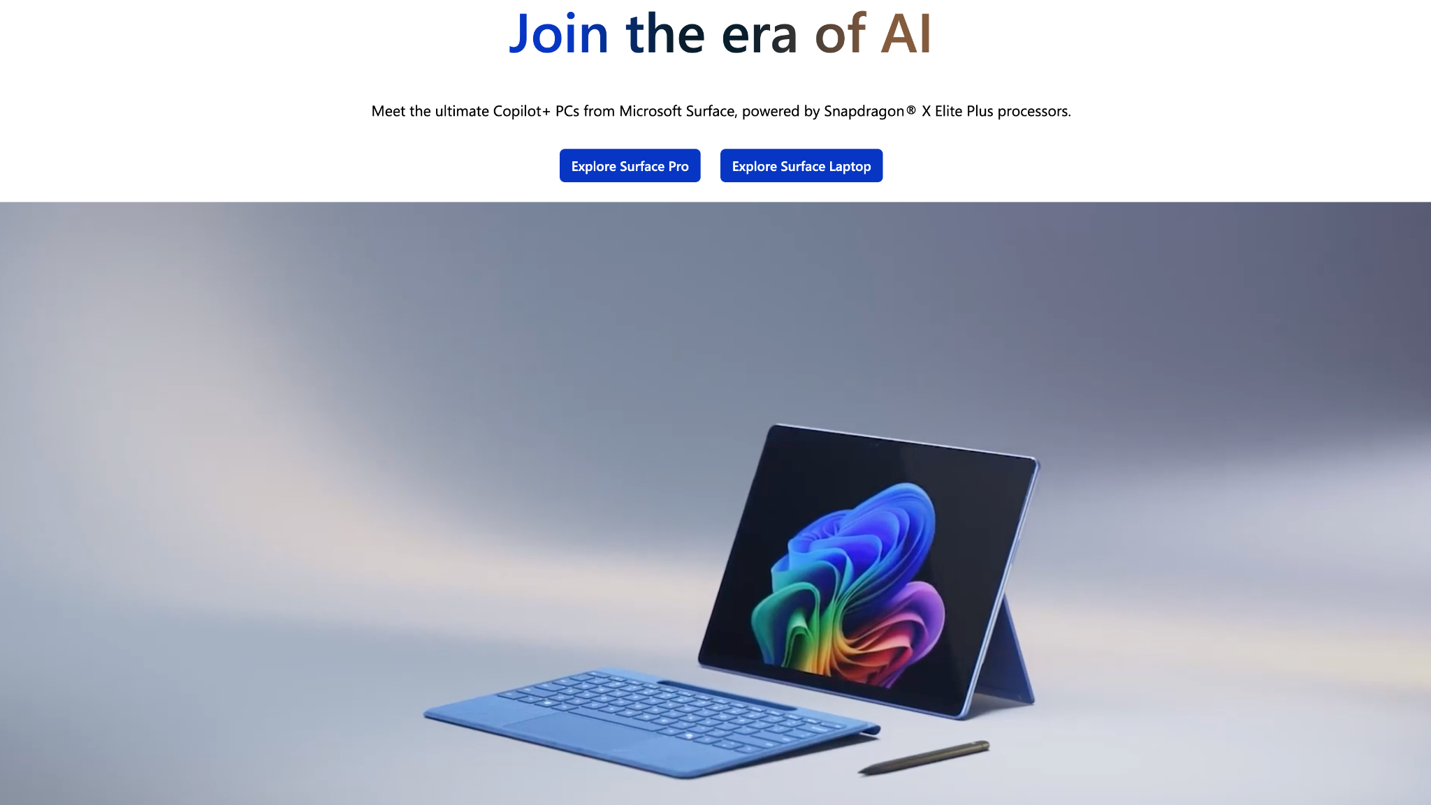fullscreen bold visuals