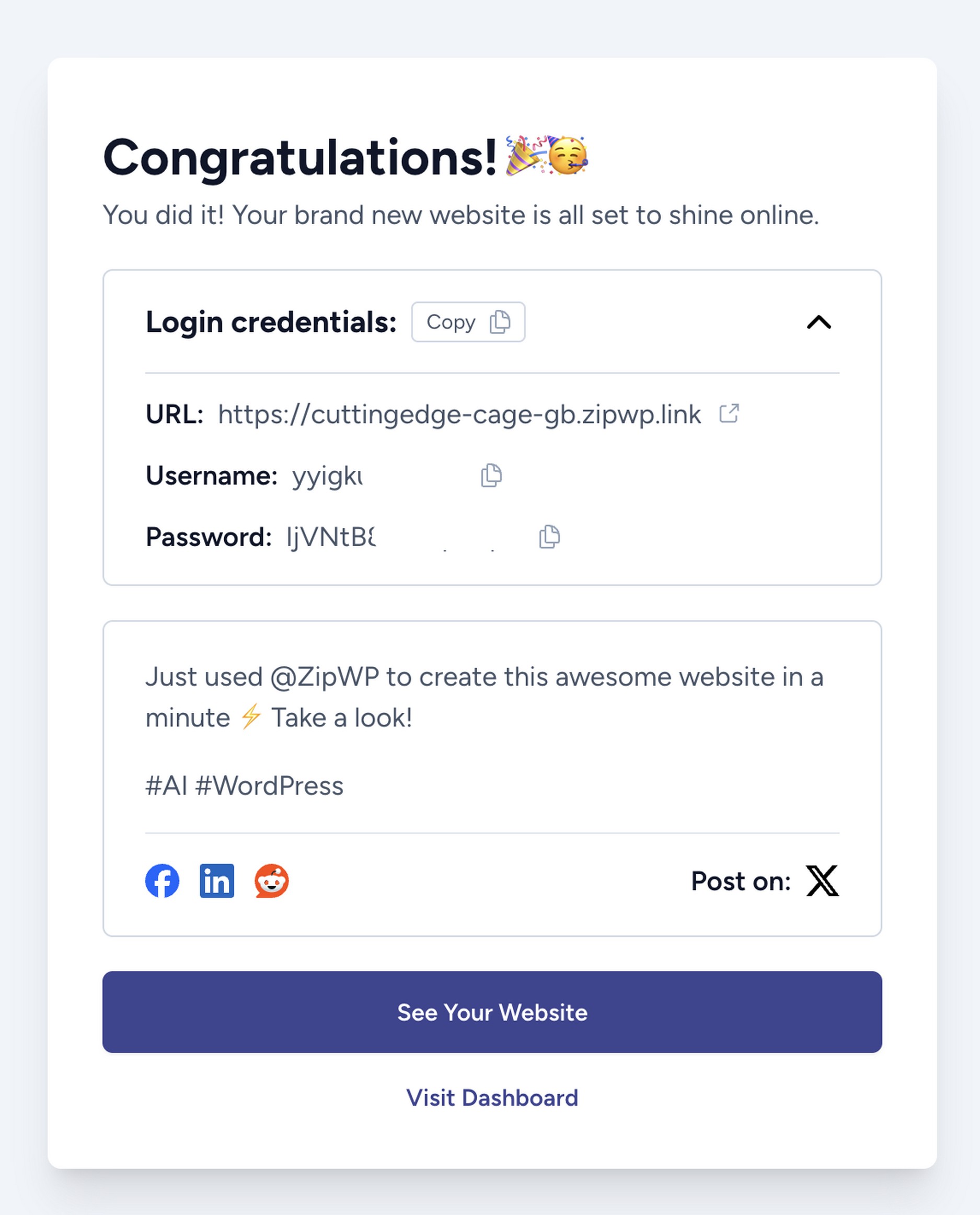 The complete website is ready.