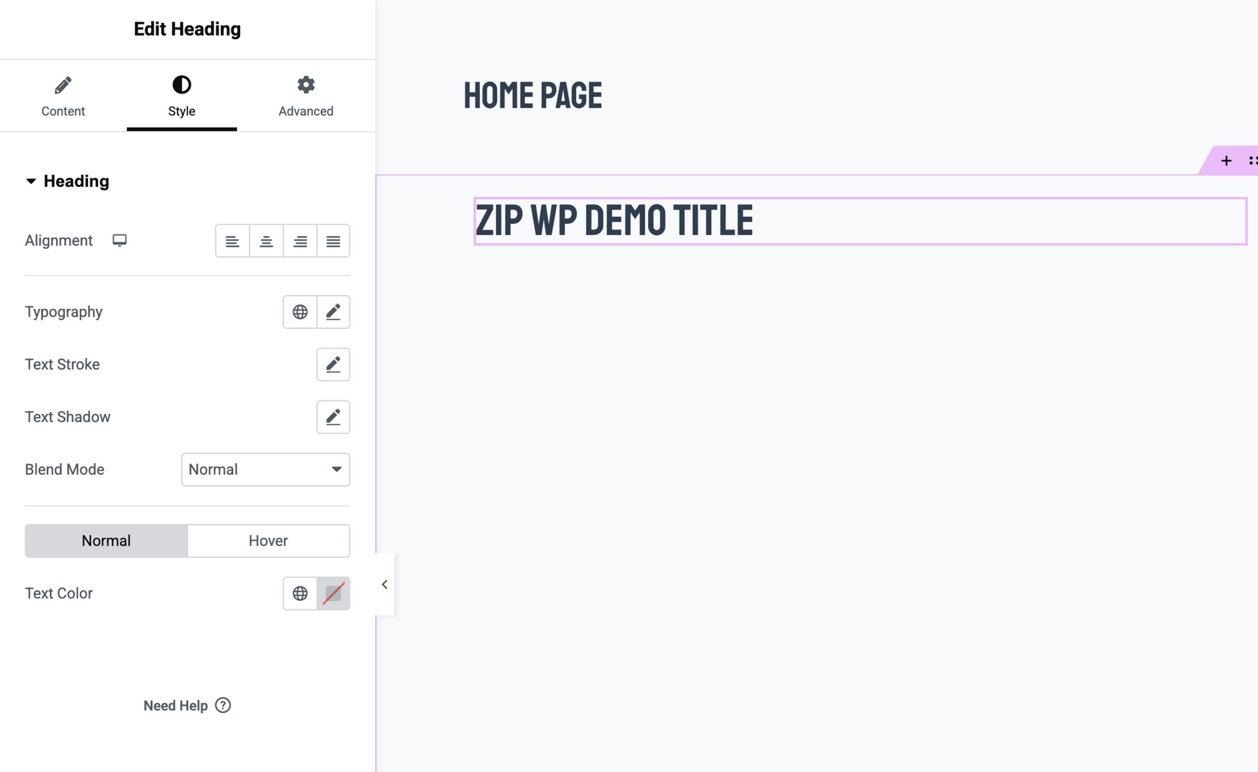 Tweaking styles becomes second nature with the Style tab