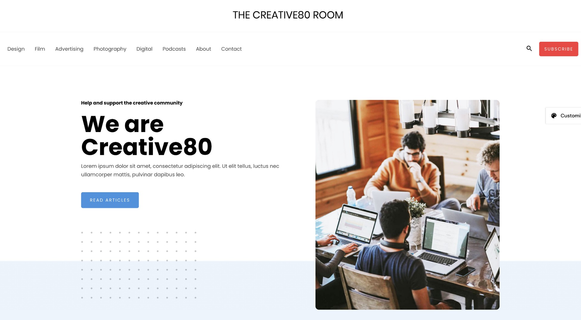 starter template for niche review and product site